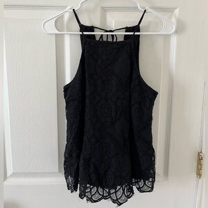 Abercrombie & Fitch Black Lace Top